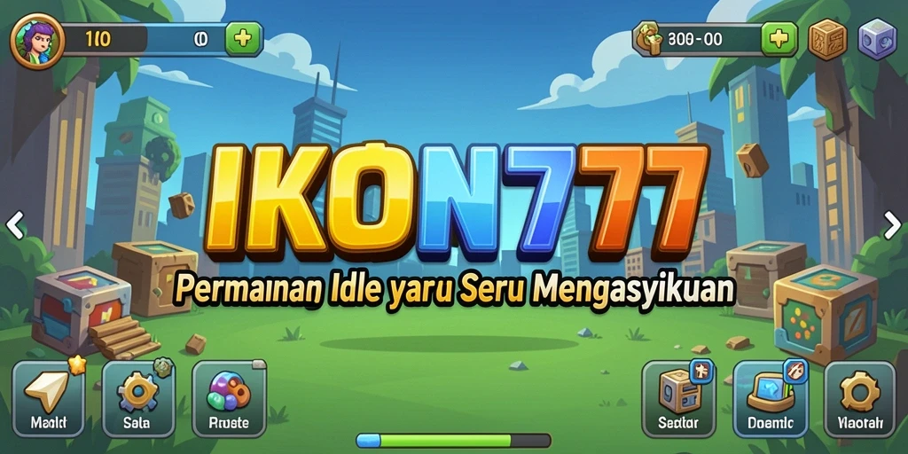 Tampilan gameplay IKON777 yang menawan dan penuh warna.