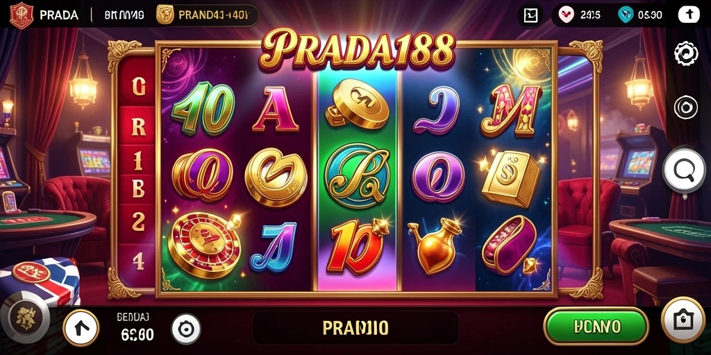 Gameplay seru dari PRADA188 dengan berbagai tema slot.